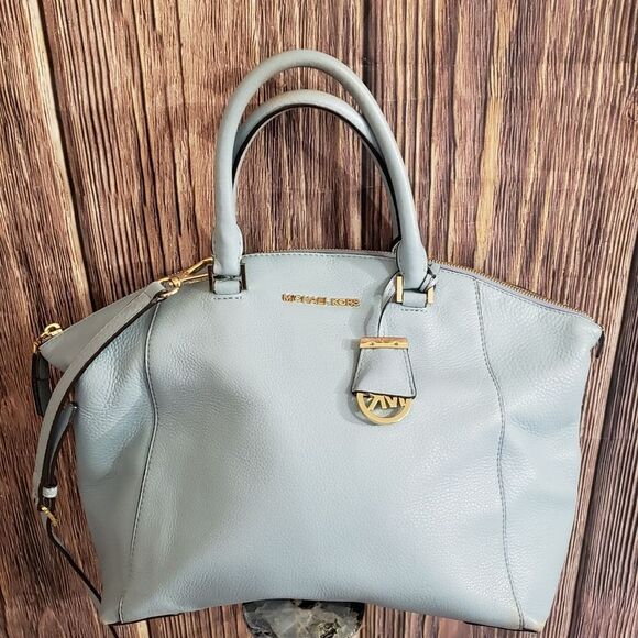 Michael Kors Sky Blue Purse - Picture 1 of 16